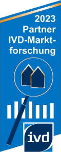 IVD Partner Marktforschung 2023 Siegel - Immobilienverband Deutschland